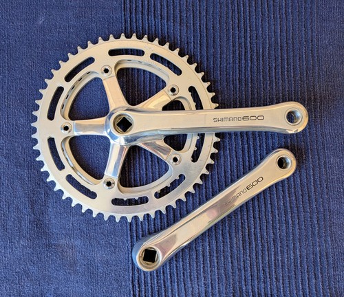 Shimano 600 chainset 6207 - 600, fc-6207
