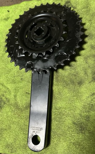 Shimano m101 chainset - fc-m101,