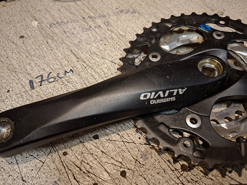 Shimano alivio m410 175mm - fc-m410,
