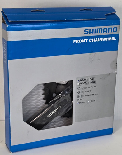 Shimano m315 mtb double - fc-m315-2,