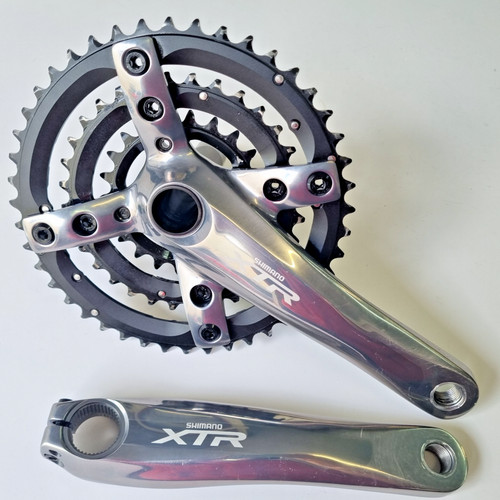 Shimano xtr m960 chainset - xtr, fc-m960
