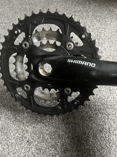 Shimano chainset and bottom - shimano,